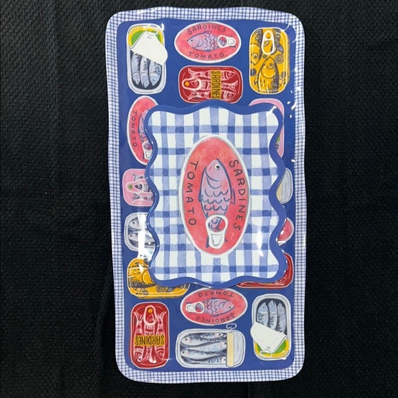 🐠🐠Sardine Serving Tray Set w/Plates - Picture 1 of 8